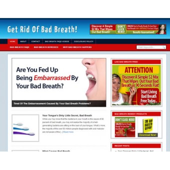Bad Breath Niche Blog